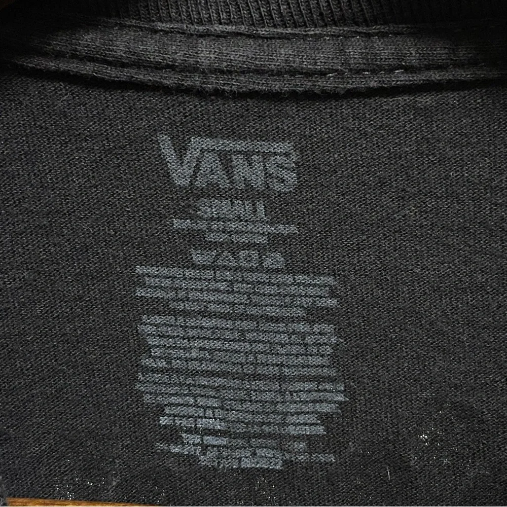 Vans Off The Wall Black & Yellow T-Shirt Men’s Small - Picture 6 of 9
